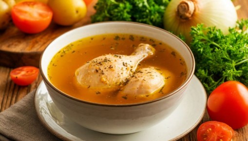 Как сварить идеальный куриный бульон, как у бабушки