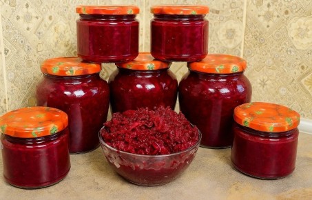 Салат из свеклы на зиму