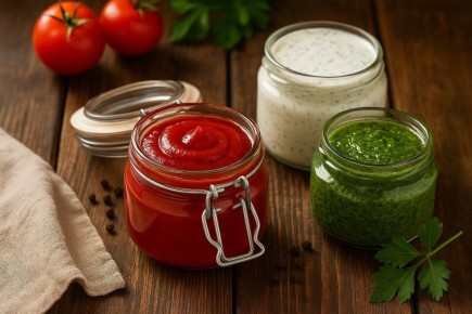 Три домашних соуса, которые спасут ваш обед