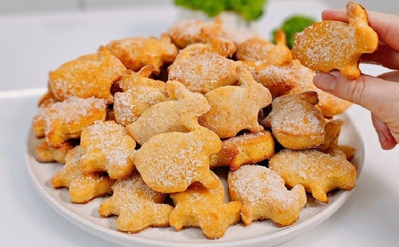 Творожные зайчики: простой и вкусный рецепт нежного печенья к чаю