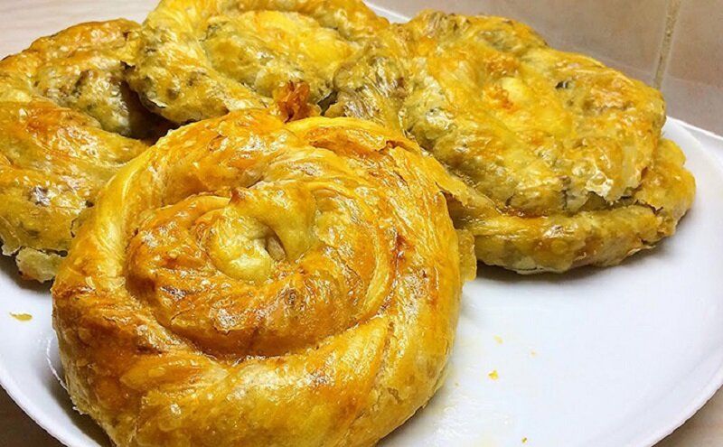 Магия марокканских пирожков с зеленым луком