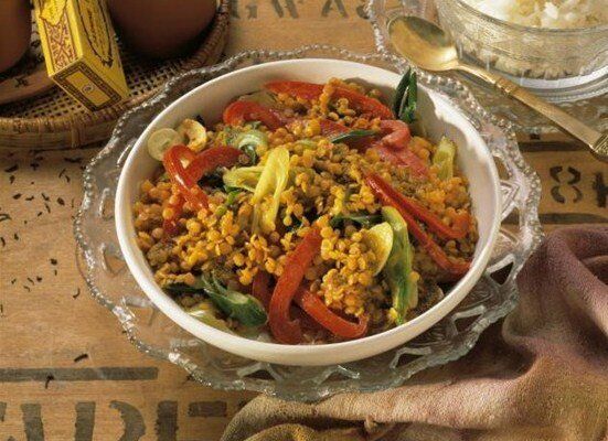 Невероятная чечевица с карри: простое и вкусное блюдо