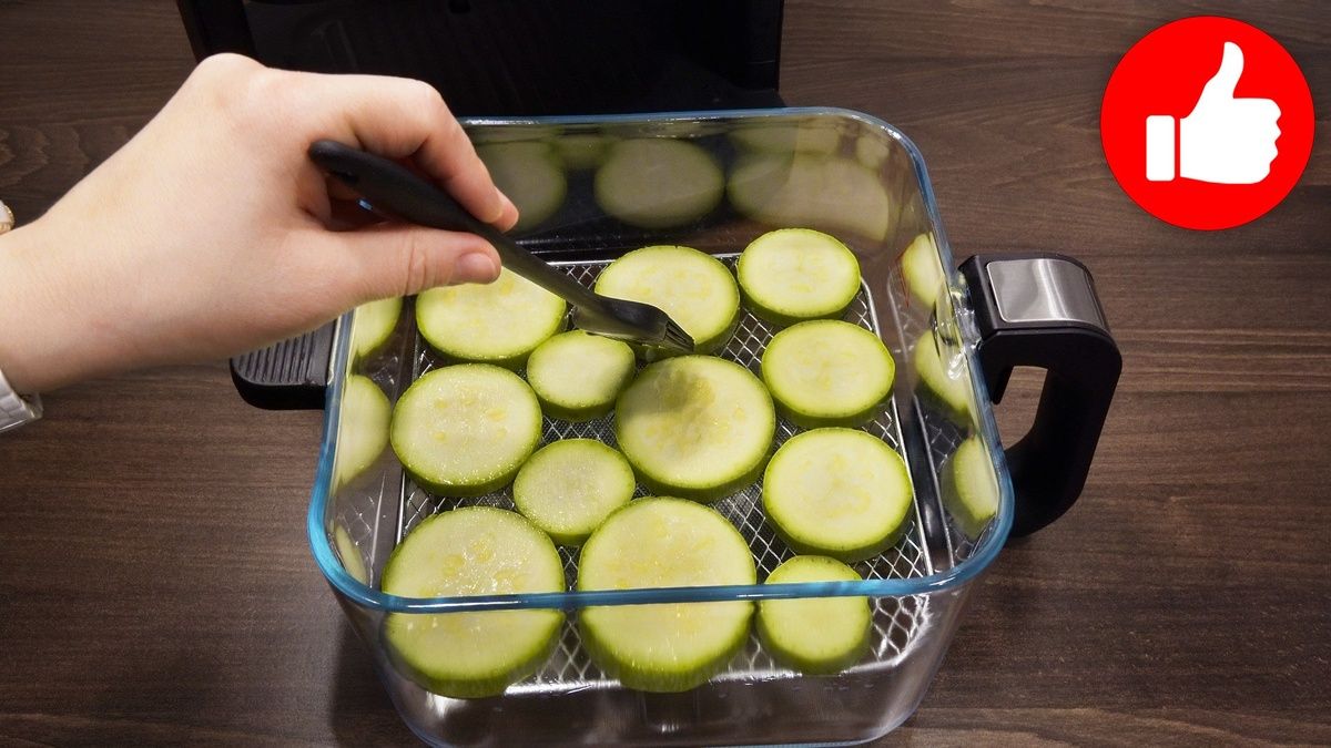 Вкусные кабачки в аэрогриле: Легкий рецепт для ужина