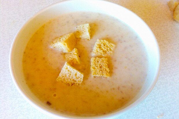 Уютный грибной суп-пюре для зимних вечеров