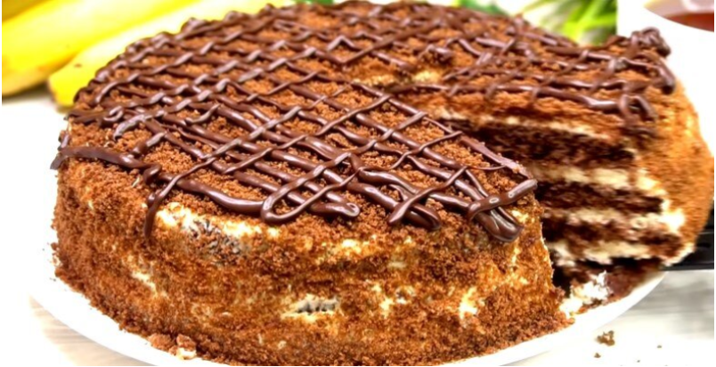 Нежный торт за 15 минут: делаем сладость вместе с выпечкой