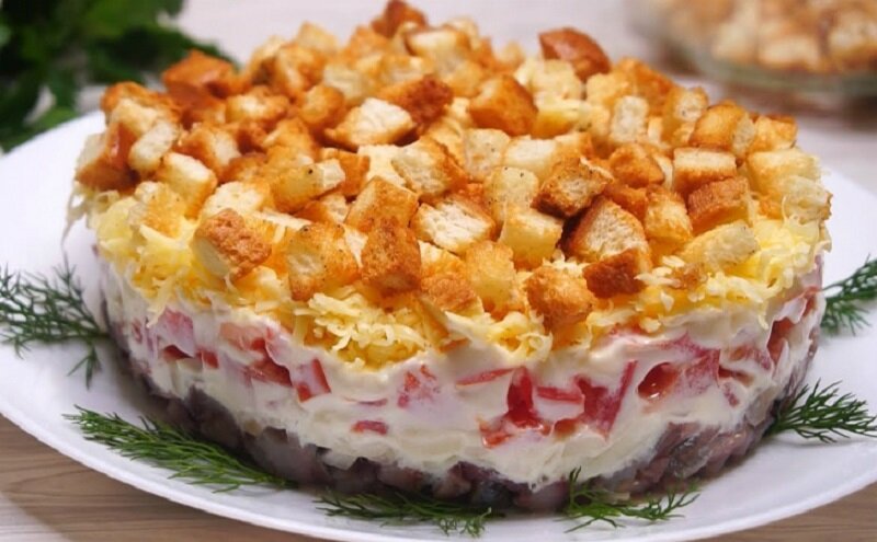 Неповторимый салат для вашего праздничного стола