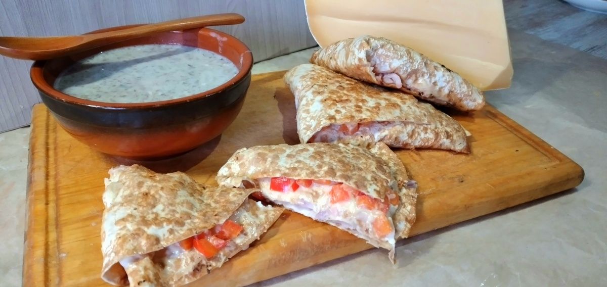 Лепешки из лаваша: вкусно, быстро и необычно