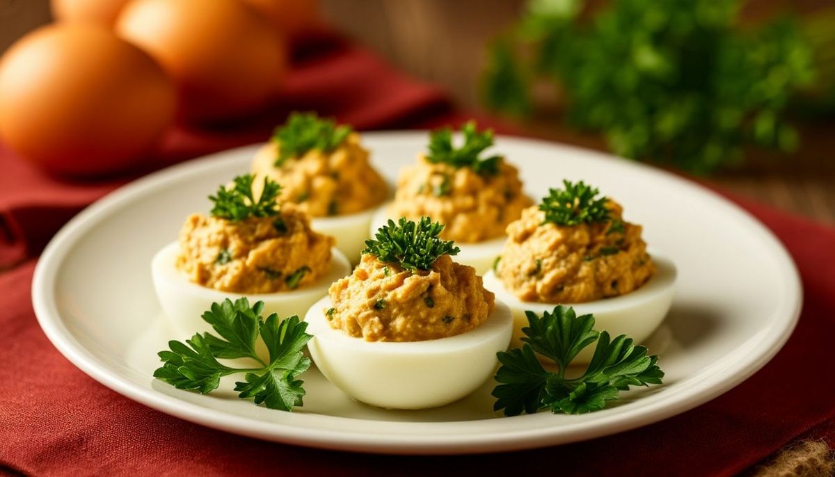 Нежные яйца с печенью трески: проверенный рецепт для праздничного стола