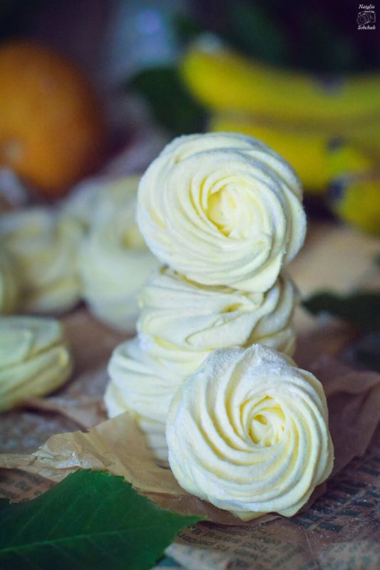 Нежный домашний зефир с бананом и дыней: просто и вкусно