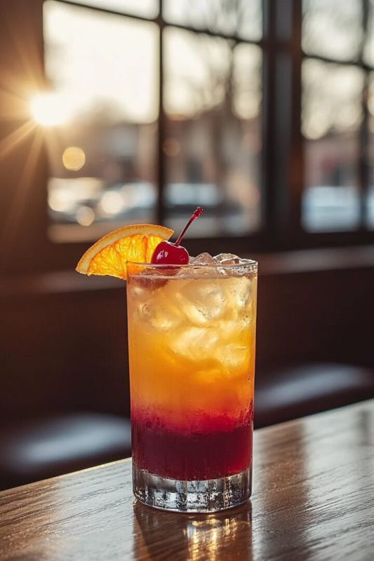 ������� � ������� ������������ �������� Tequila Sunrise