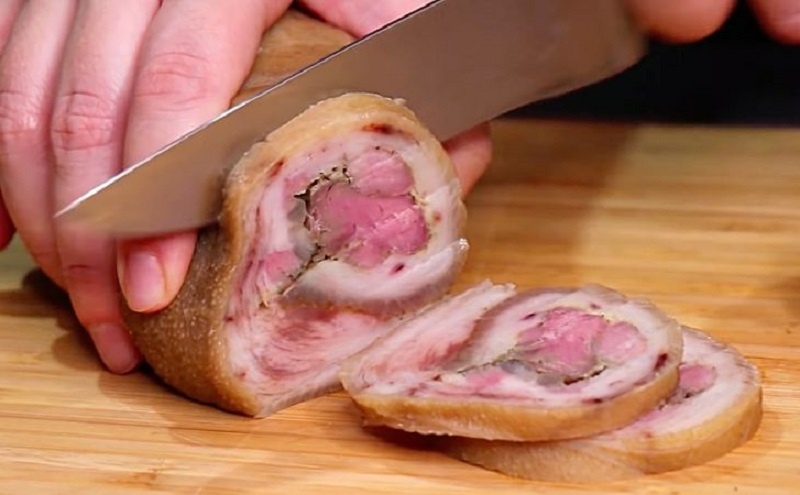 Как приготовить вкусную домашнюю ветчину из рульки