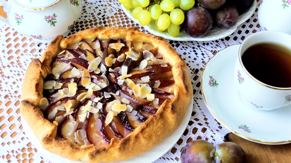 Галета со сливами: наслаждение в каждом укусе