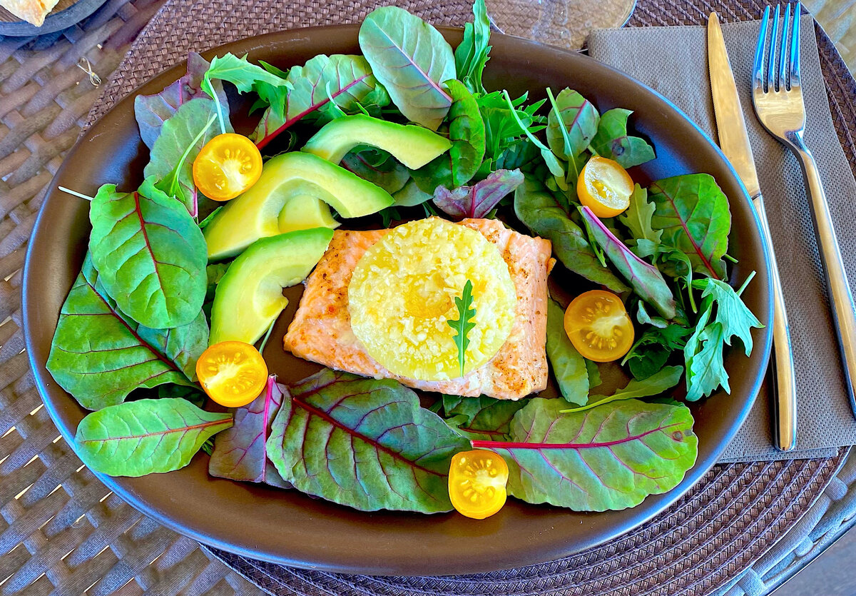 Романтика экзотических вкусов: форель с ананасами