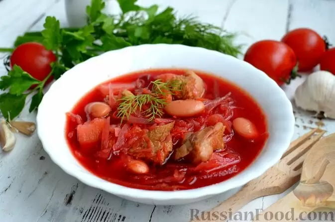 Необычные борщи для постпраздничного стола