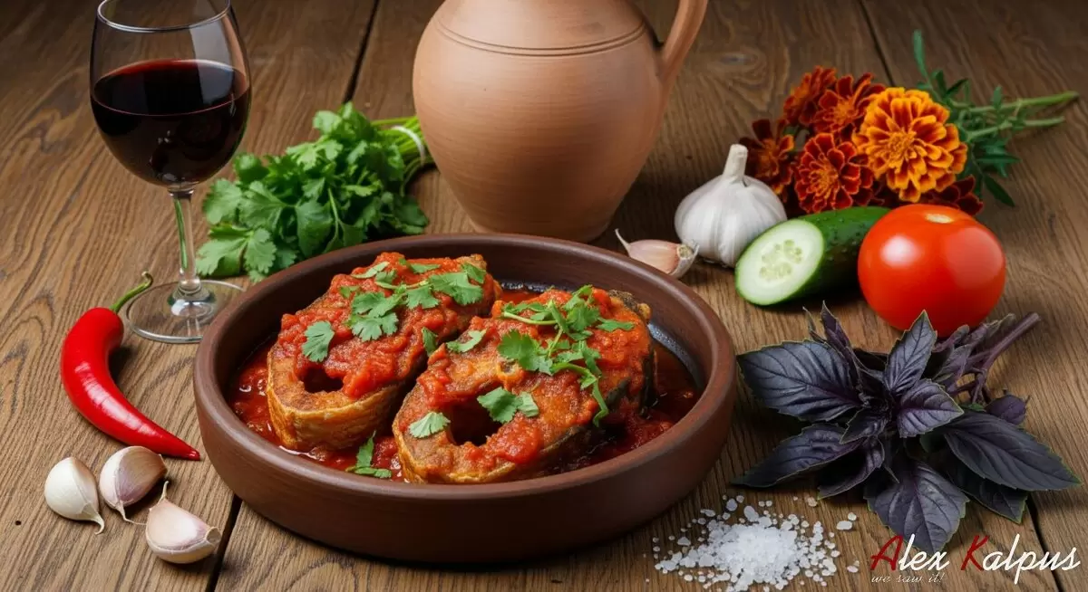 Традиционный грузинский рецепт жареной рыбы