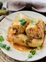 Вкусные постные голубцы с грибами