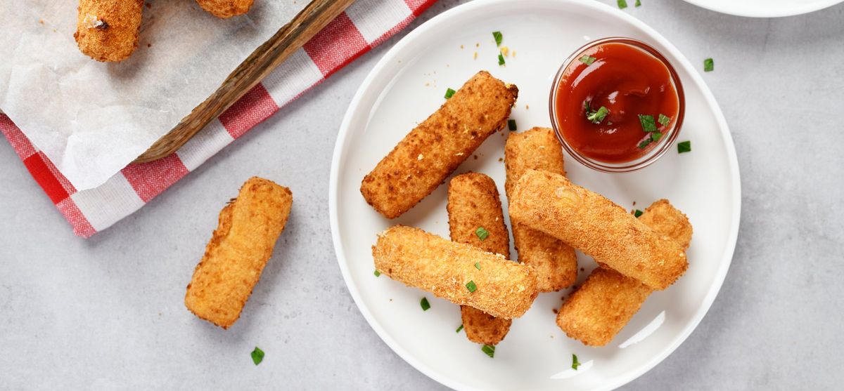 Картофельные палочки с брокколи: питательная закуска