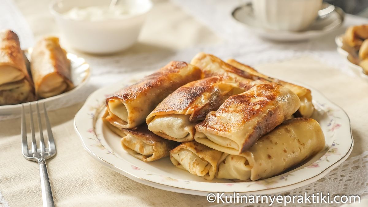 Как приготовить идеальные блинчики с начинками: мясо, курица и ветчина с сыром