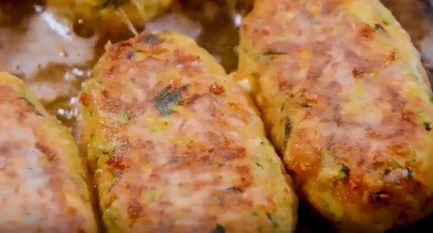 Котлеты из кабачков