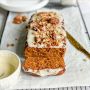 Низкокалорийный морковный пп кекс без сахара