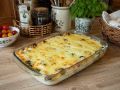 Нежный жюльен с семгой и шампиньонами для истинных гурманов